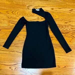 Privacy Please Slinky Little Black Dress